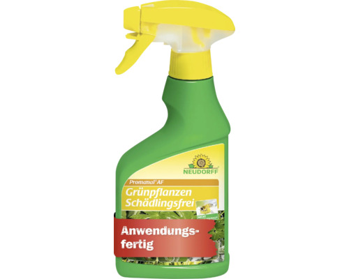 Neudorff Promanal AF Grünpflanzen Schädlingsfrei Sprühflasche, anwendungsfertig, nicht bienengefährlich, Neudorff Logo.