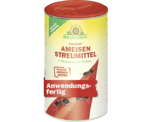 Neudorff Loxiran AmeisenStreumittel in der Streudose zum Streuen und Gießen gegen Ameisen und Ameisennester, anwendungsfertig.