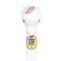 Folia Kinderklebestift 10 Gramm mit Kappe im Einhorn-Design.