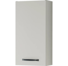 Wandschrank mit einer Tür und einem horizontalen Griff unten.