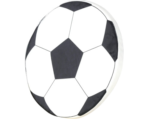 Wandtattoo im Design eines Fußballs mit klassischem Wabenmuster.
