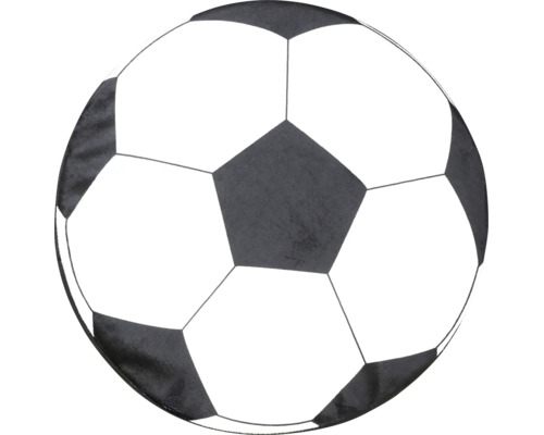 Klassischer Fußball mit charakteristischem Muster aus Fünfecken und Sechsecken.