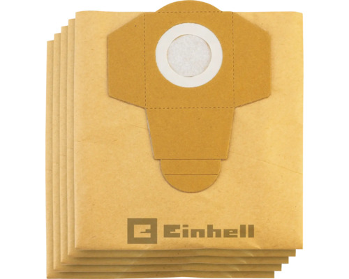 Einhell Staubsaugerbeutel aus Papier, 5 Stück.