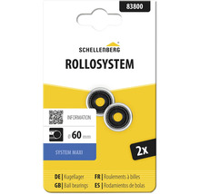 Schellenberg Kugellager für Rollosystem Maxi, 2 Stück, Durchmesser 40 Millimeter