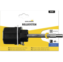 Schellenberg Walzenhülse für Rollosystem Maxi mit 60 Millimeter Durchmesser und maximal 90 Millimeter Verlängerung.