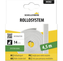 Schellenberg Rollladengurt System Mini, Breite 14 Millimeter, Länge 4,5 Meter.