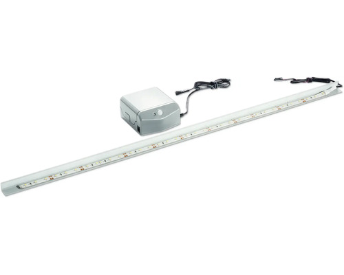 LED Lichtleiste Set inklusive Netzteil und Anschlusskabel für Schränke oder Regale.