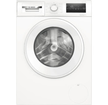 Bosch Waschmaschine Serie 4 Frontlader mit Display und Programmwähler.