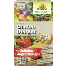 Neudorff Azet Gartendünger 1 Kilogramm, organischer Langzeitdünger für Obst und Gemüse, ökologisch, unbedenklich für Haustiere und Igel.