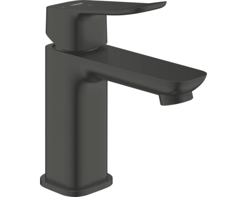 Grohe Einhand-Waschtischbatterie in Schwarz matt für das Badezimmer.