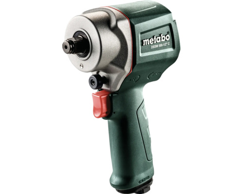 Metabo Druckluft-Schlagschrauber DSSW 500 ein halb Zoll C mit Pistolengriff und robustem Gehäuse.