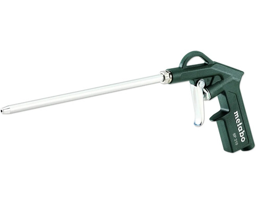 Metabo Ausblaspistole BP 210 mit langer Düse für Druckluftanwendungen.