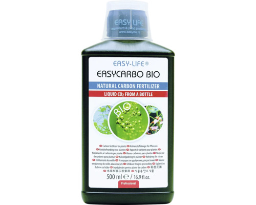 Easy-Life EasyCarbo Bio natürlicher Kohlenstoffdünger für Aquarienpflanzen, 500 Milliliter.