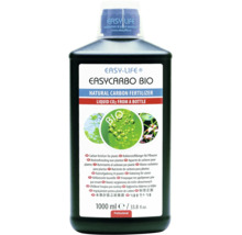 Easy-Life EasyCarbo Bio flüssiger Kohlenstoffdünger für Aquarienpflanzen in einer 1000 Milliliter Flasche.