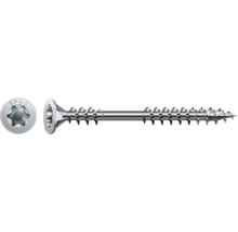 SPAX Universalschraube mit T-STAR plus Antrieb, Senkkopf, Teilgewinde und 4CUT-Spitze.