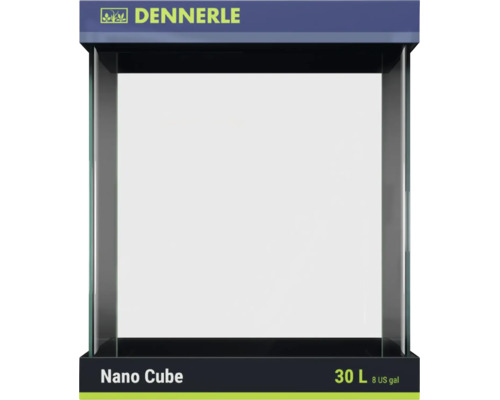 Dennerle Nano Cube Aquarium mit einem Fassungsvermögen von 30 Litern.