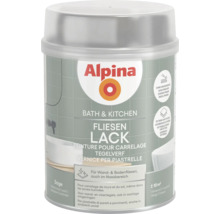 Dose Alpina Bad- und Küchenfliesenlack in Sage, seidenmatt, für Wand- und Bodenfliesen, ohne Grundierung verwendbar.