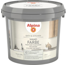 Alpina Wandfarbe Bath und Kitchen Chalk Cliffs matt für Räume mit hoher Luftfeuchtigkeit
