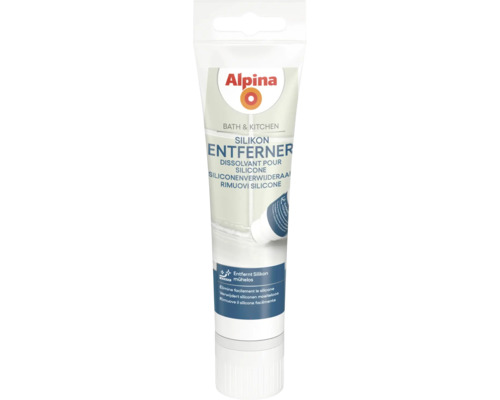 Alpina Silikonentferner für Bad und Küche in der Tube.