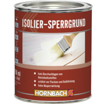 Hornbach Isolier-Sperrgrund 750 Milliliter für Holzoberflächen, verhindert das Durchschlagen von Holzinhaltsstoffen.