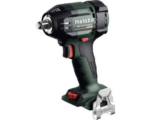 Metabo Akku-Schlagschrauber SSW 18 LTX 550 BL mit bürstenlosem Motor, 18 Volt, automatischer Leistungsumschaltung und Gürtelhaken.