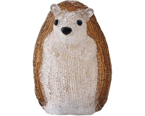 LED-Gartenfigur Igel aus Acryl
