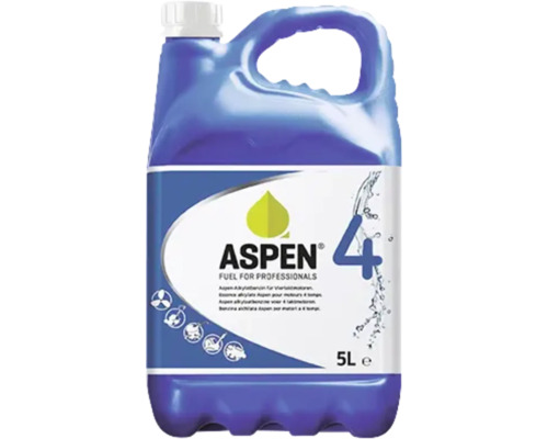 Aspen 4 Alkylatbenzin für Viertaktmotoren im 5 Liter Kanister