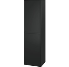 Schwarzer Badezimmerschrank mit zwei Türen