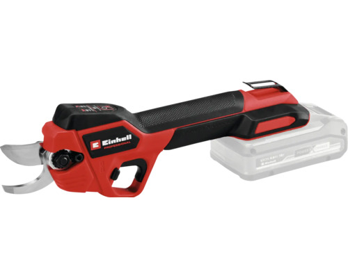 Einhell Akku-Astschere mit Bypass-Klingen und ergonomischem Griff für Gartenpflege.