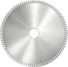 Diamant-Trennscheibe mit Turbo-Rand für präzise Schnitte in Fliesen und Naturstein.