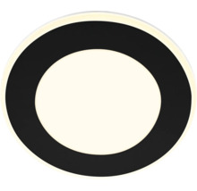 Runde LED Deckenleuchte mit Rahmen in Ringform für eine moderne Innenbeleuchtung.