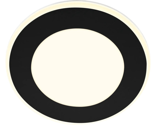 Runde LED Deckenleuchte mit Rahmen in Ringform für eine moderne Innenbeleuchtung.