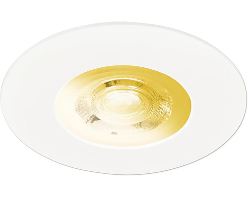 Runder LED Einbaustrahler für die Deckenmontage mit flachem Design