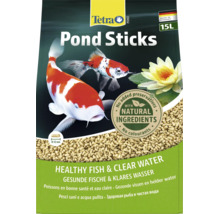 Tetra Pond Sticks Teichfischfutter 15 Liter Packung fuer eine gesunde Ernaehrung von Teichfischen.