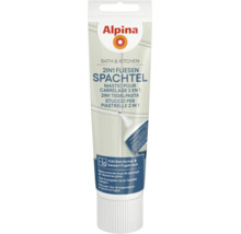 Alpina 2 in 1 Fliesenspachtel für Bad und Küche zum Füllen von Bohrlöchern und Ausbessern von Fugen in einer Tube.