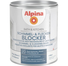 Alpina Bath und Kitchen Schimmel- und Flecken Blocker, weiße Grundierung für Bad und Küche, deckt Schimmel- und Wasserflecken ab.