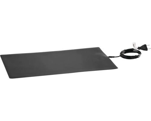 Elektrische Heizmatte mit Anschlusskabel und Netzstecker.