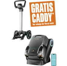 Aiper Poolroboter Scuba X1 Pro Max inklusive gratis Transportwagen und Steuerung per App.