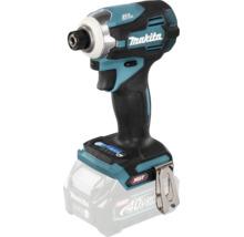 Makita Akku-Schlagschrauber 40 Volt Max XGT mit bürstenlosem Motor, ergonomischem Griff und Gürtelclip.