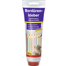Bordürenkleber 250 Gramm Tube mit Auftragsbürste für Bordüren aus Papier, Vinyl und Vlies.