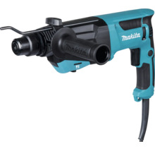 Makita Bohrhammer mit Seitengriff und Tiefenanschlag.