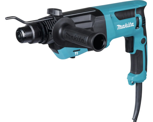 Makita Bohrhammer mit Seitengriff und Tiefenanschlag.