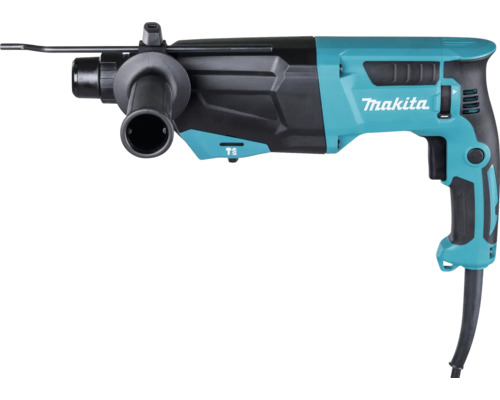 Makita Bohrhammer mit Seitengriff und Tiefenanschlag.