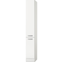 Optifit Apothekerschrank Oslo214 BxTxH 30 x 57,1 x 206,8 cm weiß matt zerlegt KUOS HFZ306-9+