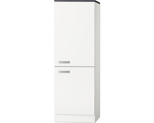 Kühlumbauschrank für 88er Einbaukühlschrank Optifit Oslo214 BxTxH 60 x 60 x  174,4 cm Frontfarbe weiß matt Korpusfarbe weiß bei HORNBACH kaufen