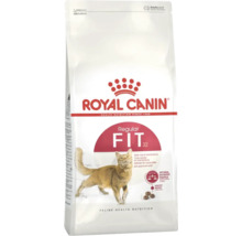 Royal Canin Fit 32 Trockenfutter für ausgewachsene Katzen zur Gewichtskontrolle mit Zipsystem.
