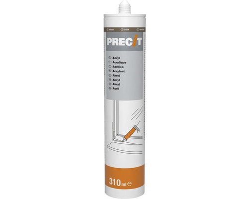 PRECIT Acryl braun 310 ml Acryl Dichtstoffkartusche, 310 ml