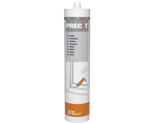 PRECIT Acryl grau 310 ml Acryl Dichtstoff in einer 310 Milliliter Kartusche