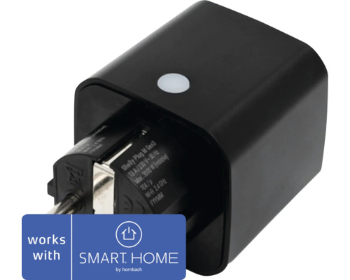 Shelly Plug M Generation 3 Smarte Steckdose, kompatibel mit SMART HOME by hornbach.