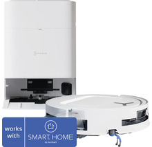 Ecovacs Saugroboter mit Absaugstation, Ecovacs Logo, kompatibel mit SMART HOME by hornbach.
